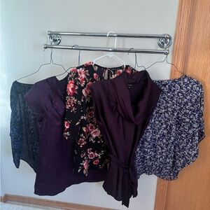 Five Women’s Blouses - George & Como Black - Small